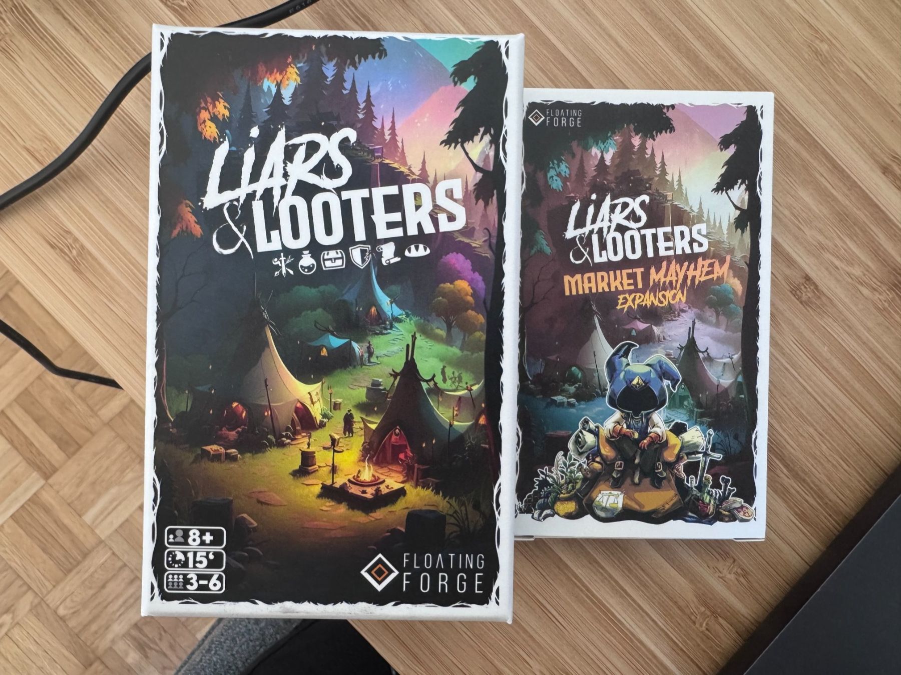 Giochi: Liars & Looters + Mayhem Erweiterung  - Kickstarter – Nuovo (secondo la descrizione) da Basel venduto da liz_kqf6