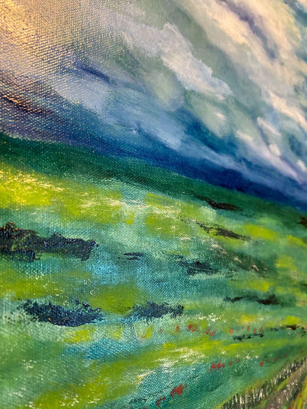Dipinti: Paradise/Bild Oil Leinwand Kunst Doks – Nuovo e nell'imballaggio originale da Beromünster venduto da dok_b8mf 4