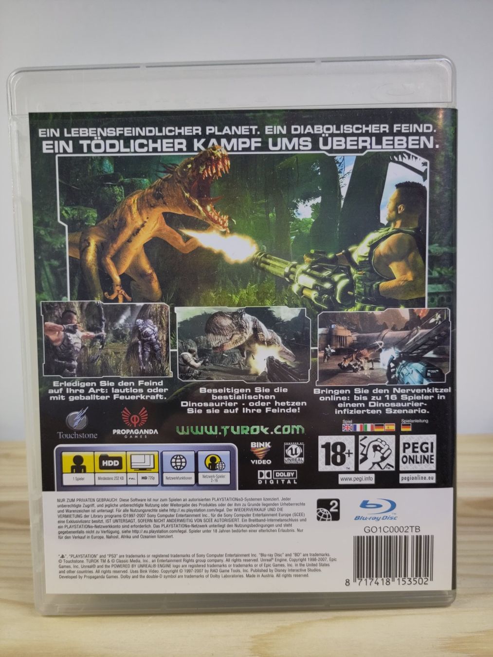 Giochi: Turok Uncut Version PS3 Playstation 3 PAL CIB – Usato da Zug venduto da RepTCG 1