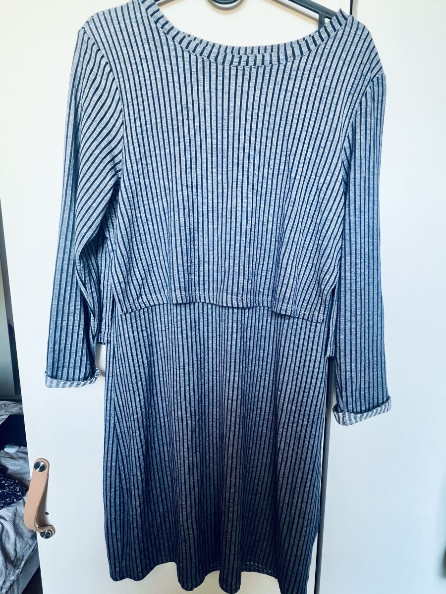 Topshop Vestiti: Robe Topshop rayée dos nu, taille 38 – Usato da Fribourg venduto da alex_afs 1
