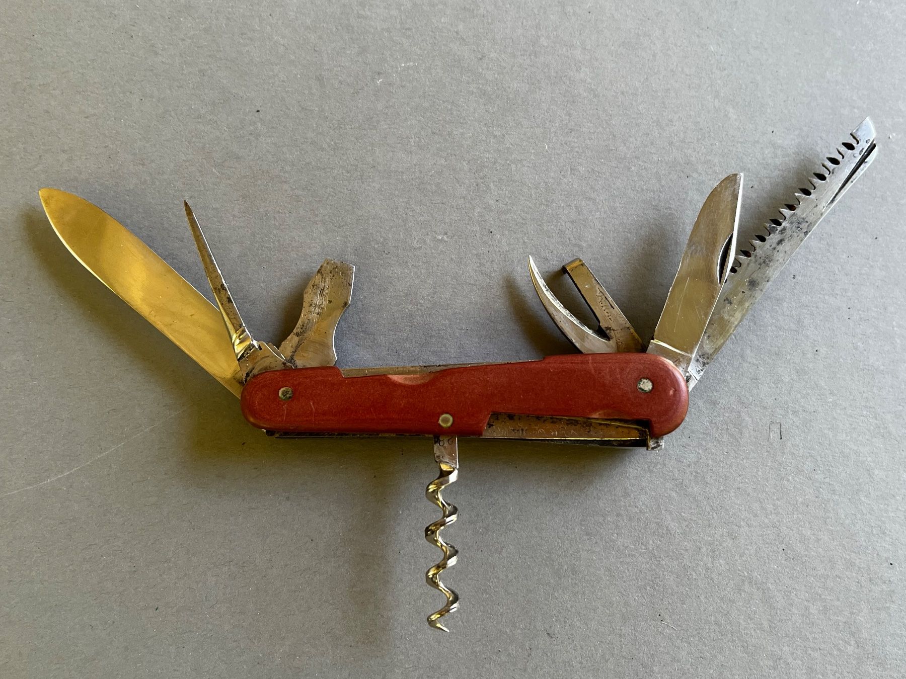 Taschenmesser: Altes Sackmesser 90 mm mit Säge - selten – Gebraucht aus Zürich von FV.vintage 3
