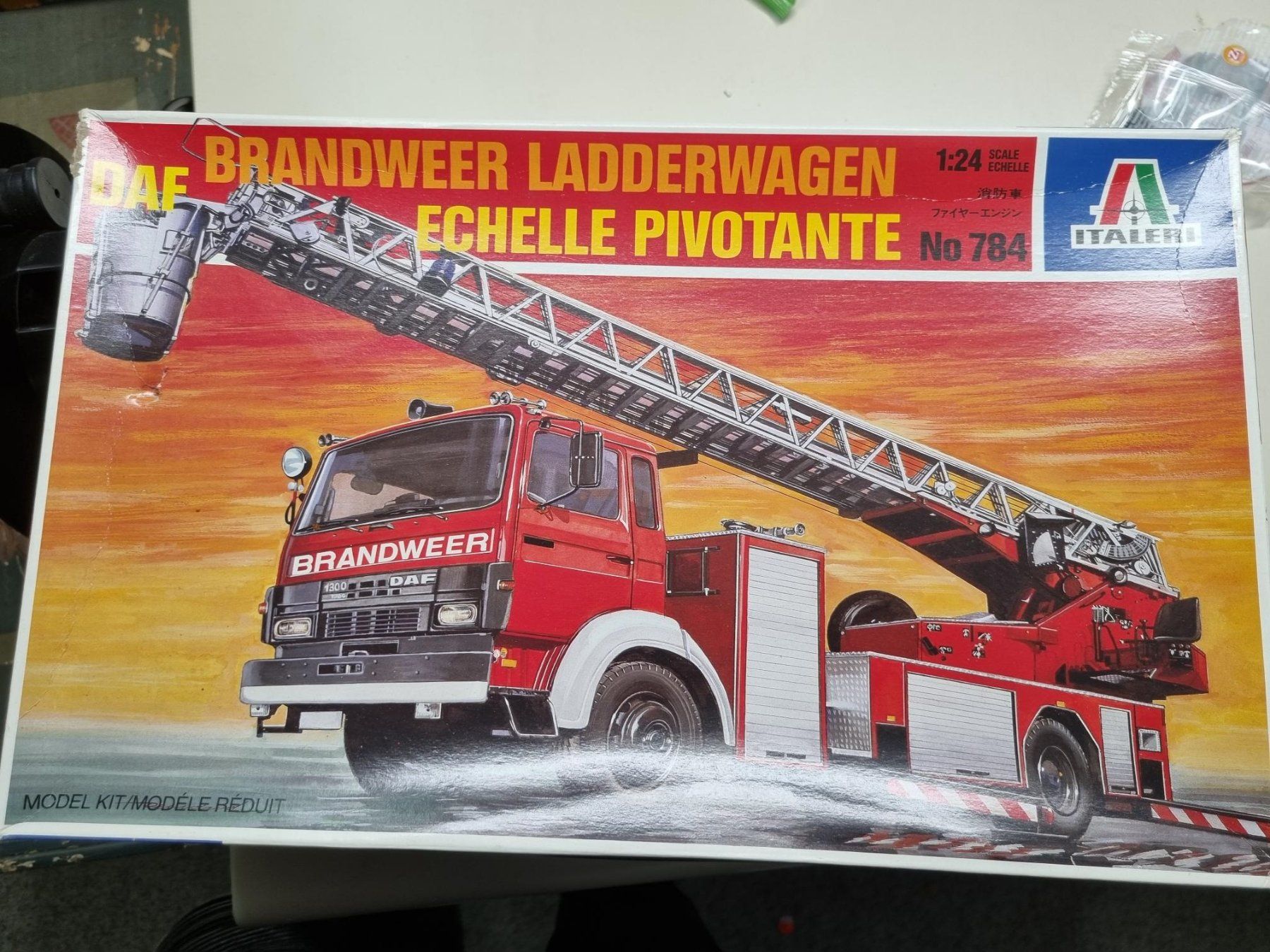 Italeri Kit di modellismo & Modellini statici: DAF Brandweer Ladderwagen – Nuovo (secondo la descrizione) da Wettingen venduto da Mmarb