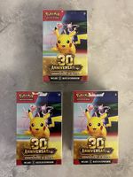 3 x bundle pokemon 30th anniversary
