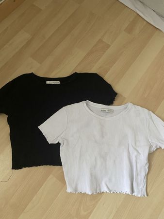 Pull&Bear Sommer Tops, Grösse M, Schwarz & Weiss, Neu! (53)