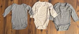 3er Set Babybodys Langarm, Grösse 62, Top Zustand!