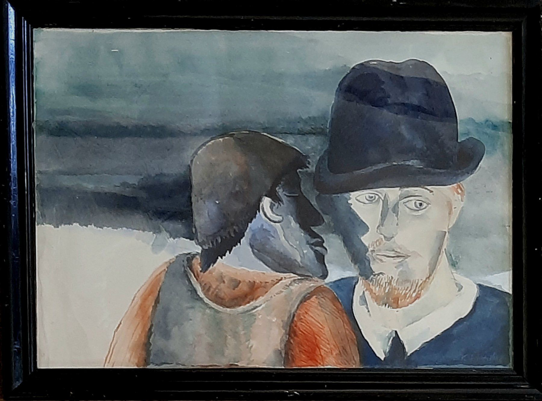 Gemälde: Expressionistisches Gemälde vermutl. Karl Schneider – Gebraucht aus Arbon von torso444
