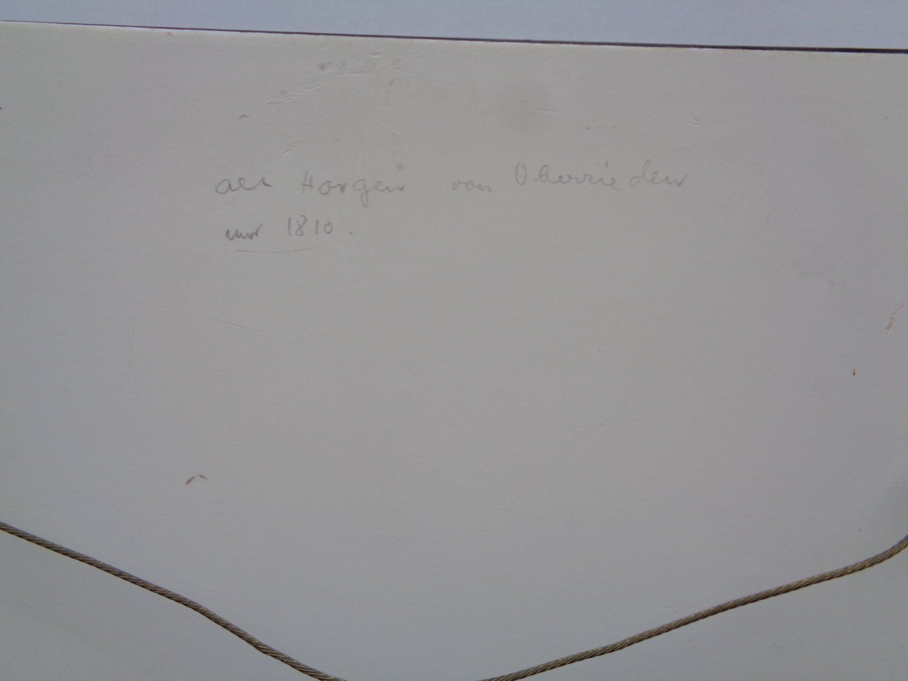 Gemälde: GEMÄLDE HORGEN UM 1810 SIGNIERT – Gebraucht aus Henggart von linda666 4