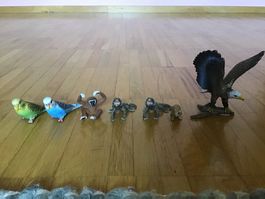 Schleich Tierfiguren  7 Stück gebraucht