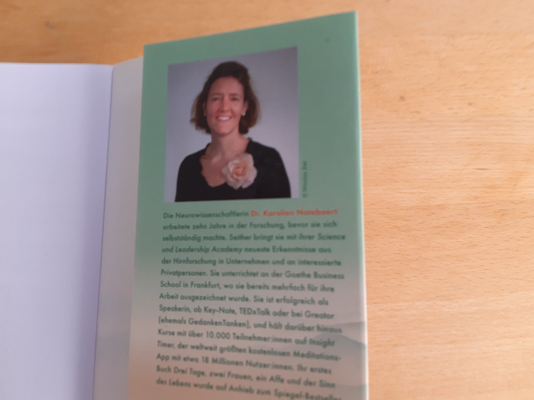 Libri: Vom Glück der richtigen Gedanken, Karolin Notebaert – Usato da Rotkreuz venduto da nigal 5