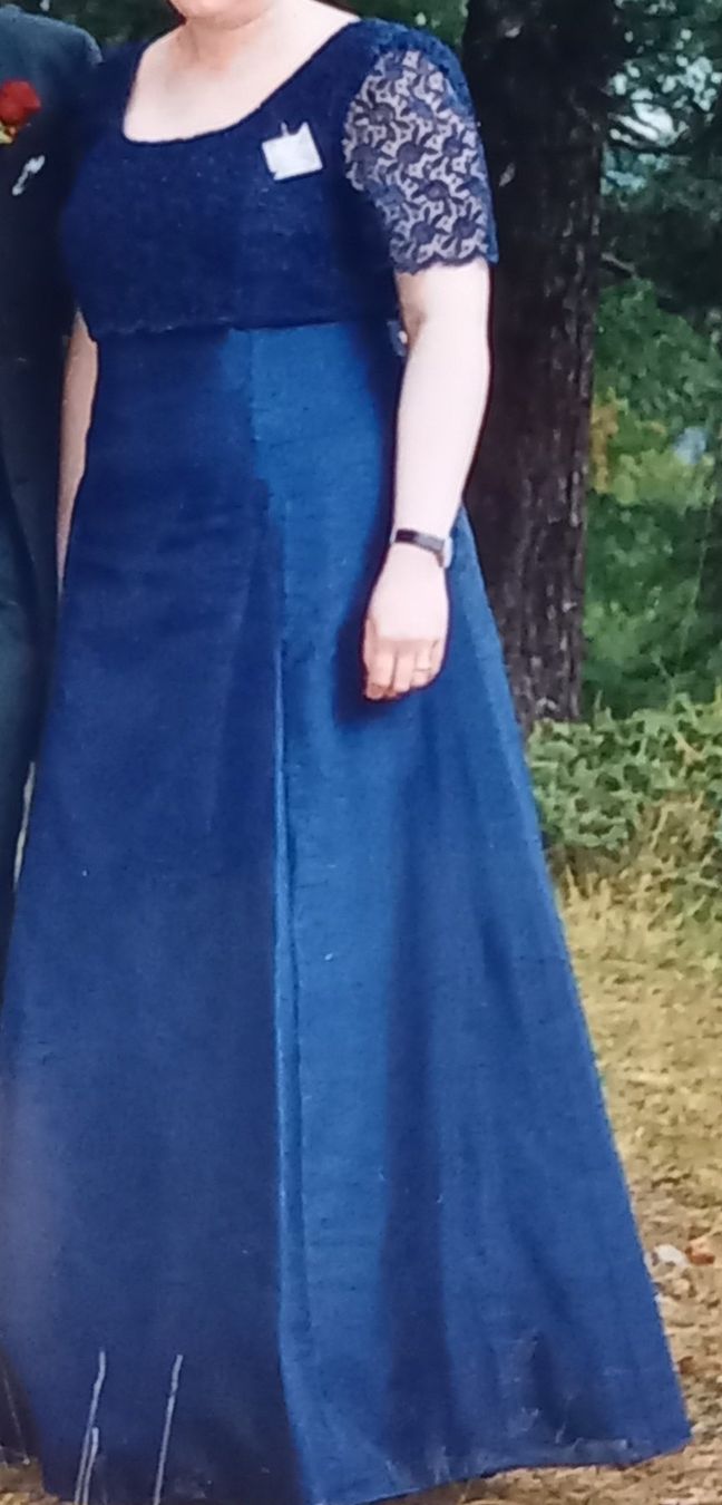 Vestiti: Abendkleid blau, Pronuptia – Usato da Goldswil venduto da 3377