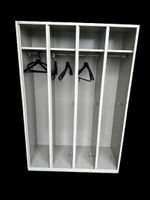 schöner Lista 4er Garderobenschrank offen Top Gelegenheit