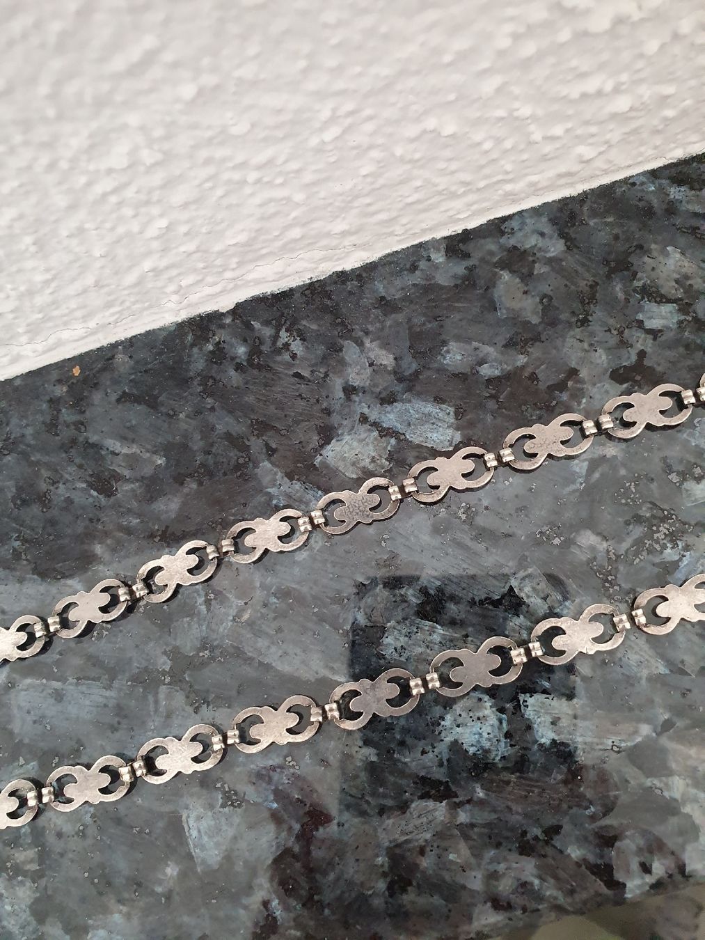 Catenine: Spätes Art-Déco Designer 800er Silber  Collier – Usato da Wohlen AG venduto da palmsprings 7