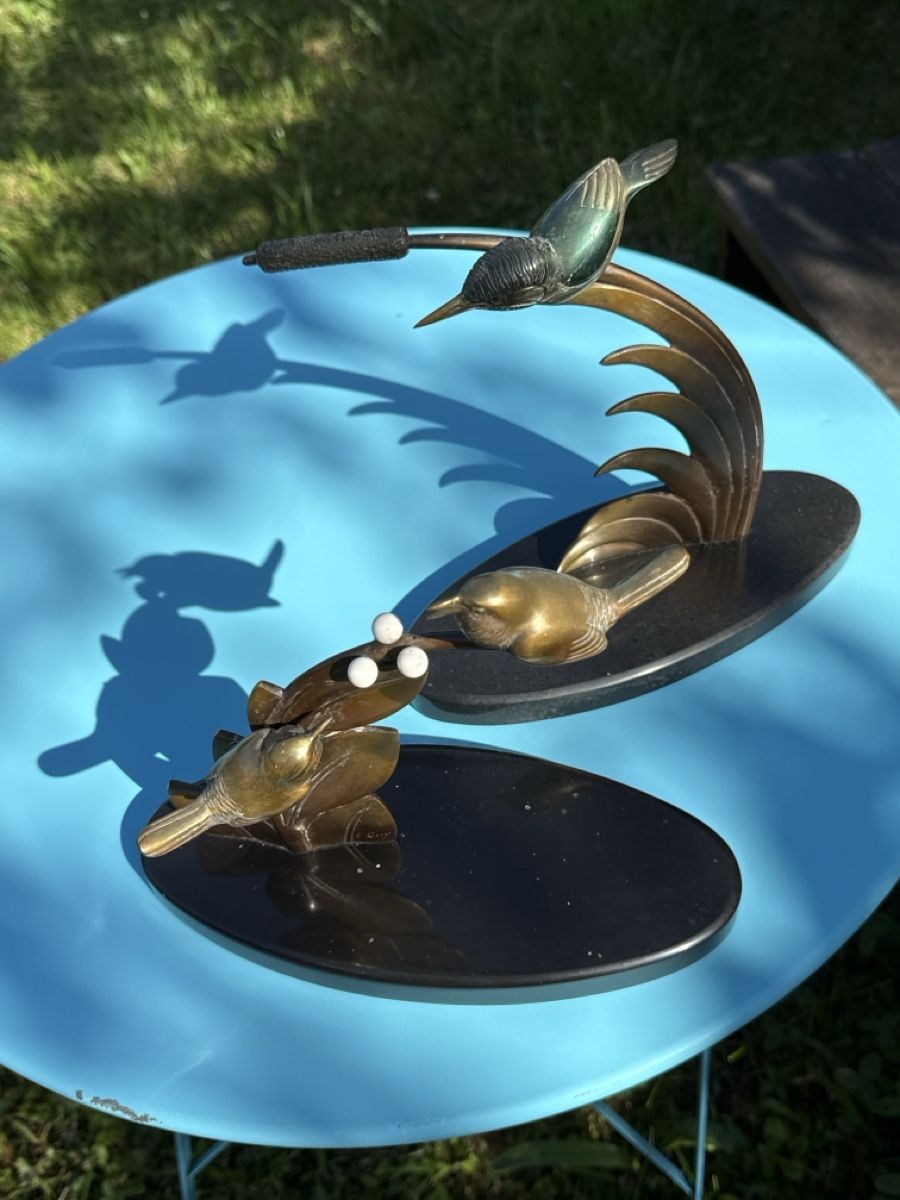 Sculptures & Statues: Deux sculptures d’oiseaux… E. Guy - Art déco - idée cadeau – D'occasion à Sergey par sylviegut 7