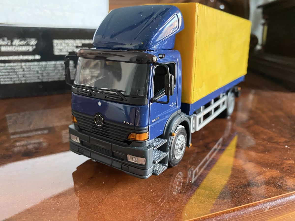 Mercedes-Benz Modellini d'auto: Mercedes Benz Atego Dachser – Nuovo e nell'imballaggio originale da St. Margrethen SG venduto da Alfista_159 3