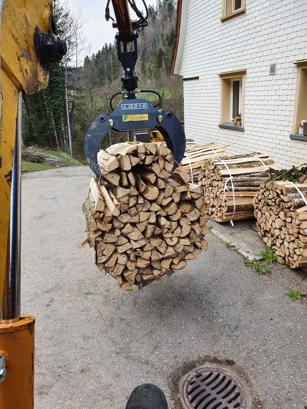 Gru: Mistkran/Heckbagger Icar Bazzoli B6S – Usato da Fischingen venduto da nat_9qn7 4