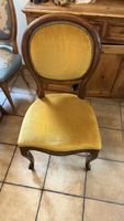 4 Antiker Medaillon-Stuhl / Salonstuhl