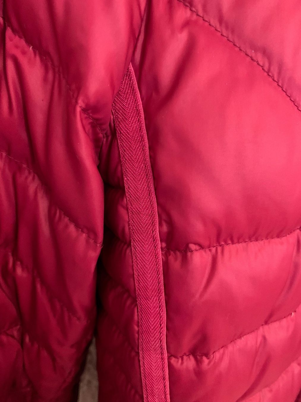 Fuchs Schmitt Giacche: FUCHS SCHMITT echte Daunen Jacke Gr. 36 / S pink Himbeerrot – Usato da Fislisbach venduto da KolibriSecondhand 2
