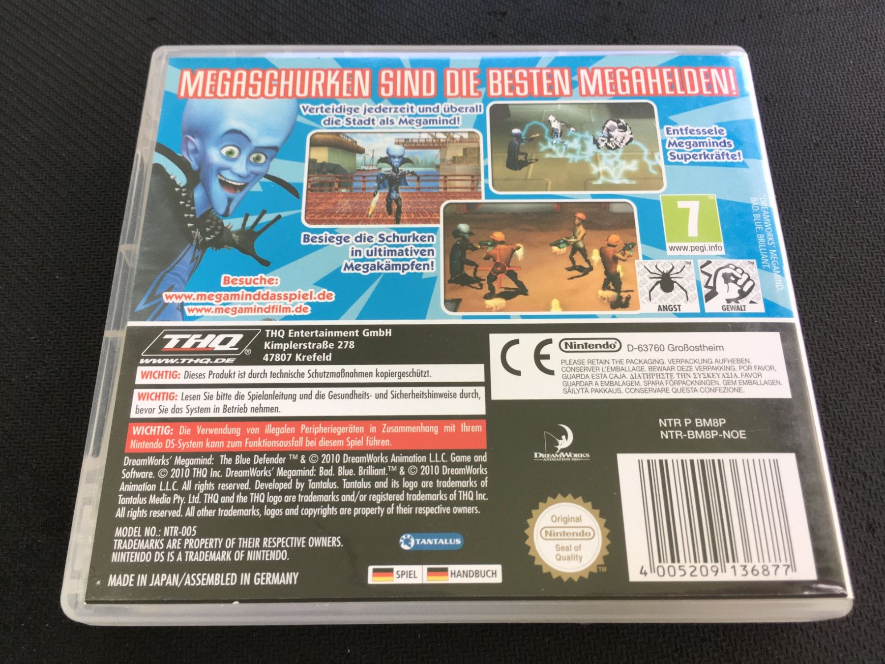 Nintendo Giochi: Megamind - Nintendo DS – Usato da St.Gallen venduto da Punktchen01 1