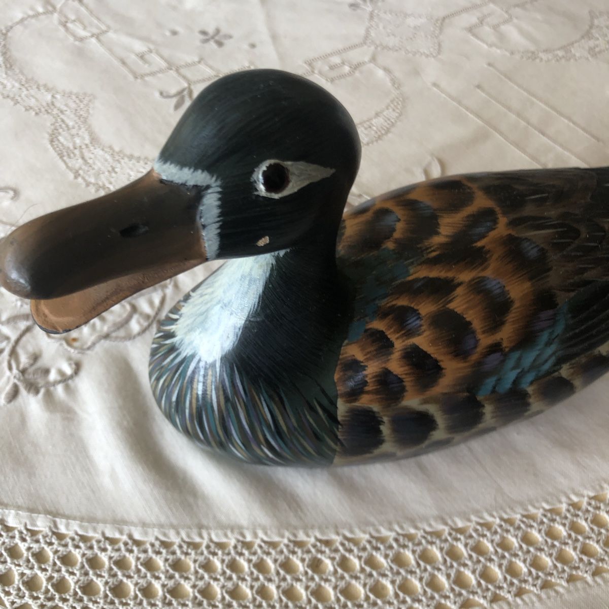 Statuette: Ente aus Holz  – Usato da Laufen venduto da woody9