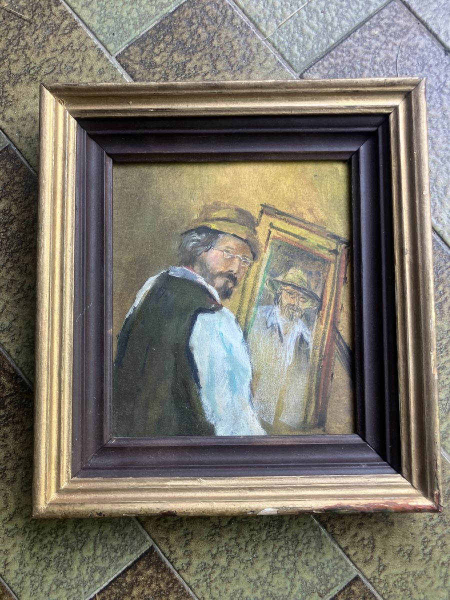 Gemälde: Portrait au Miroir – Gebraucht aus La Tour-de-Peilz von mon_pd6m