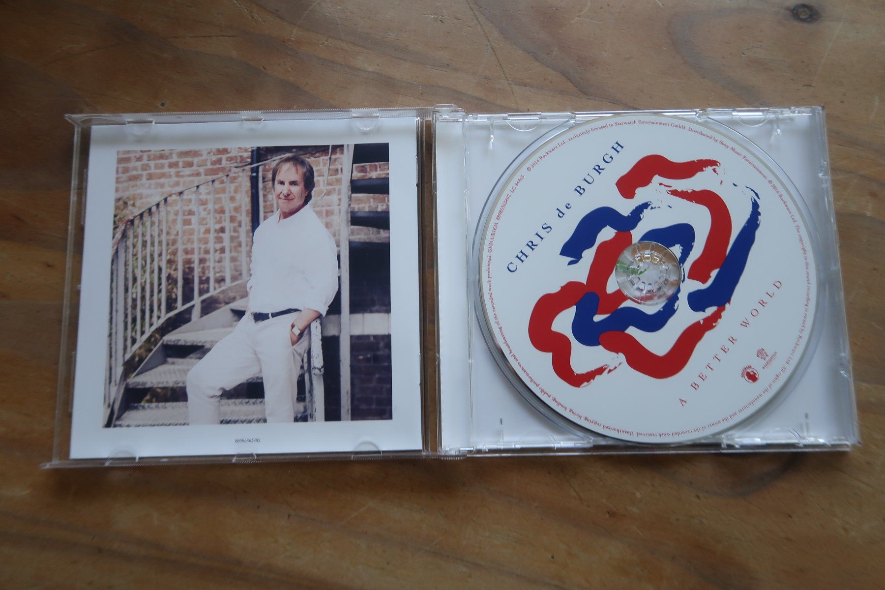CD: CHRIS DE BURGH - A BETTER WORLD - CD – Usato da Basel venduto da Patiscat 3