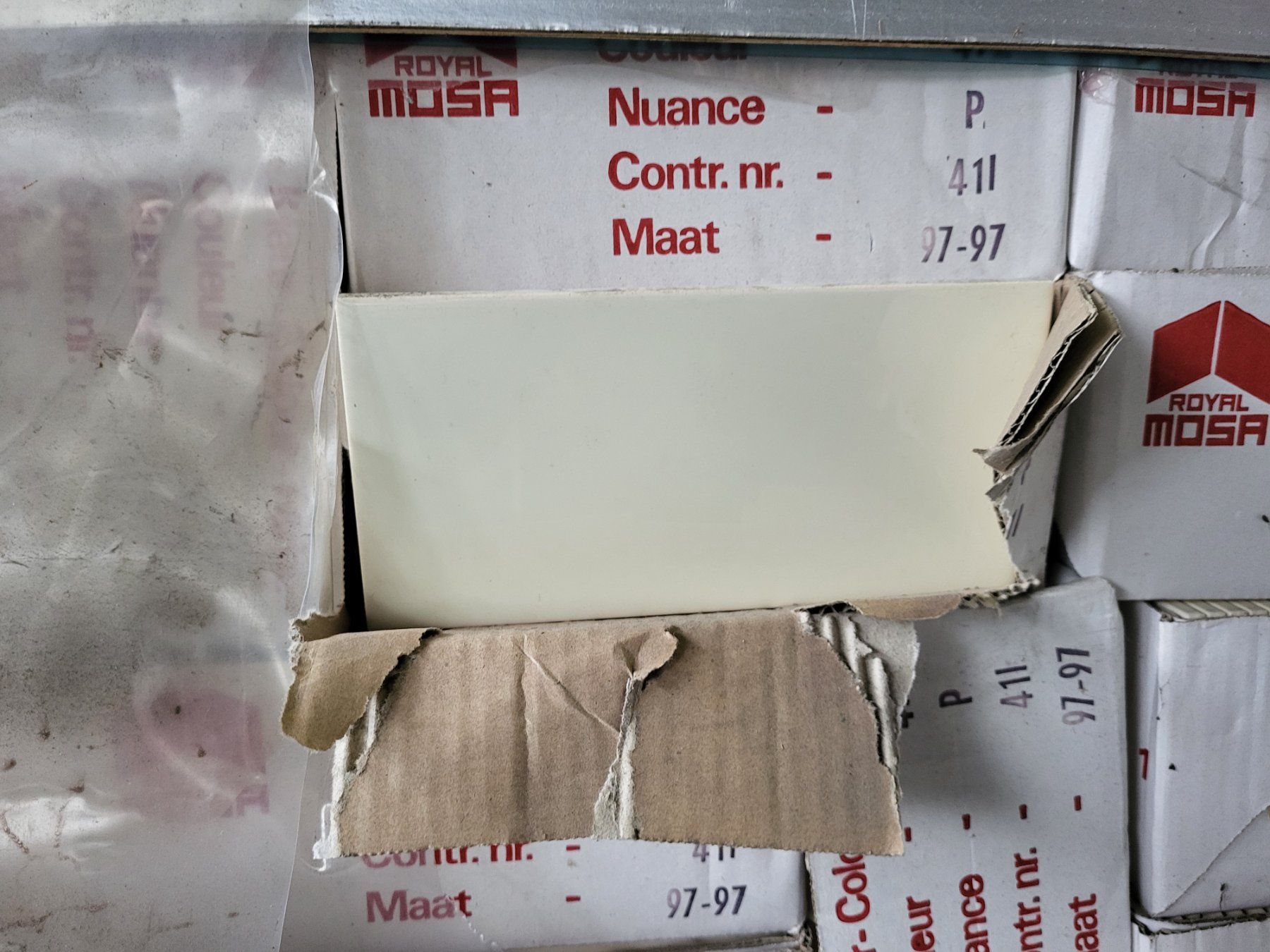 Rivestimenti per pavimenti: Fliesen 10 x 20 cm /ca. 140m² / K11 – Nuovo e nell'imballaggio originale da Diessenhofen venduto da Osio 2