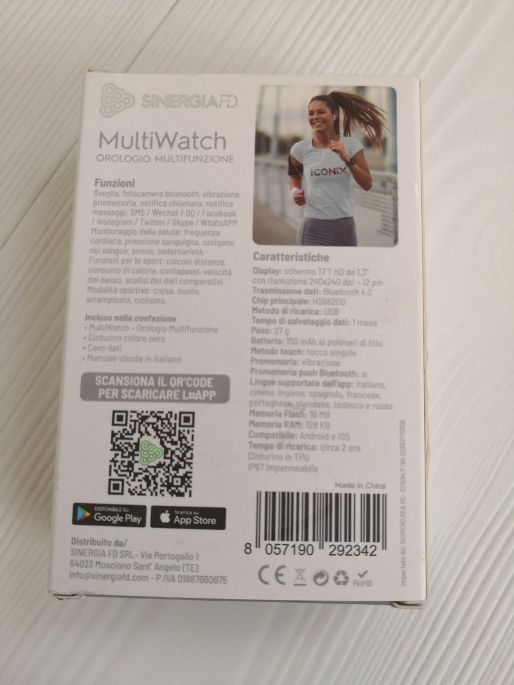 Smartwatch: 🤩SINERGIA FD MULTI SMART-WATCH NEU – Neu und originalverpackt aus Olten von Naja-Twins-Twins 2