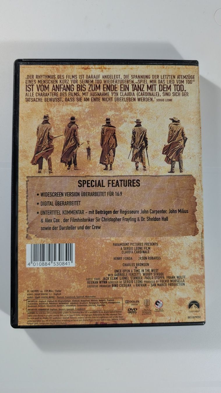 Tutti i DVDs: Spiel mir das Lied vom Tod – Usato da Baar venduto da Arthur_Fooksayk 1