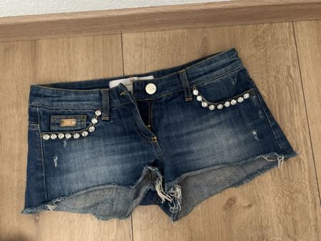 Shorts original Elisabetta Franchi Mini-Jeansshorts