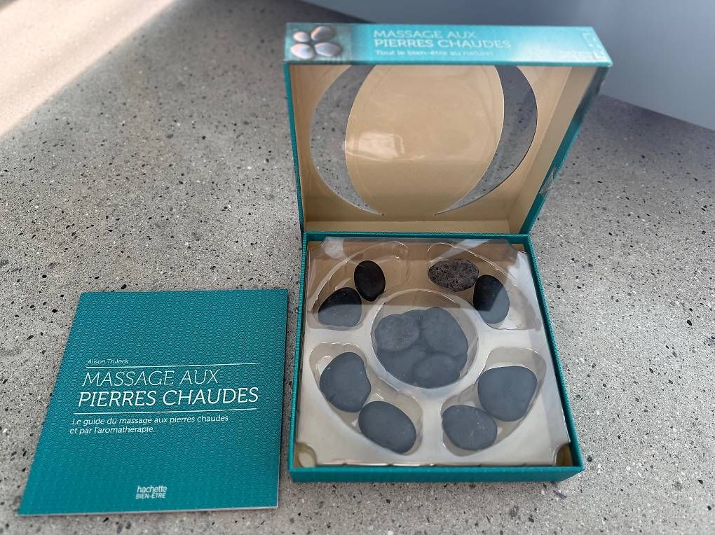 Dispositivi per massaggi: Set massage pierres chaudes – Usato da Conthey venduto da monigan