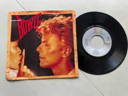 DAVID BOWIE tolle Single China girl Top Hit Germany diff PS