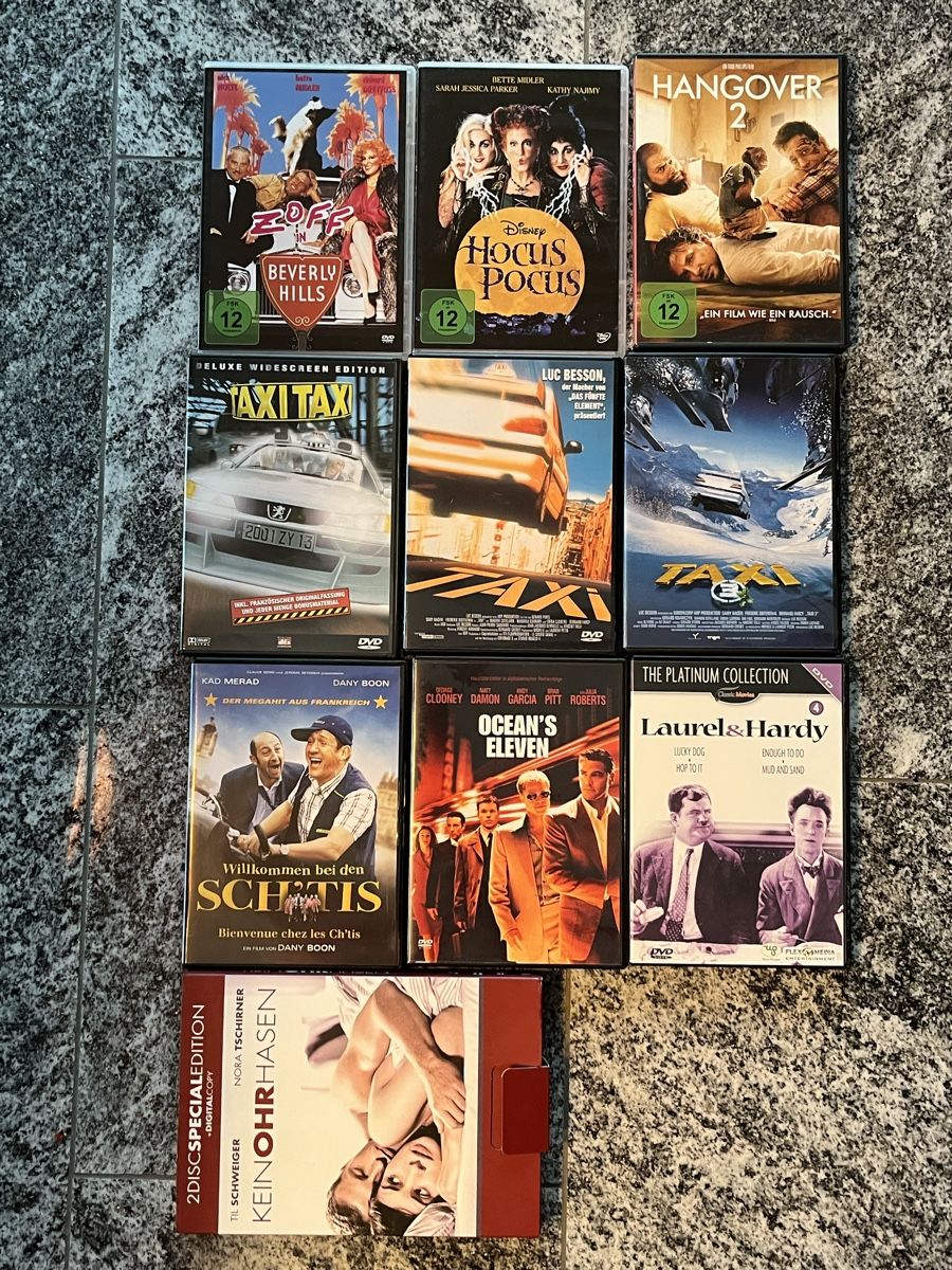 Alle DVDs: 19 DVDs Comedy, Liebe, Drama – Gebraucht aus Chur von Moca17