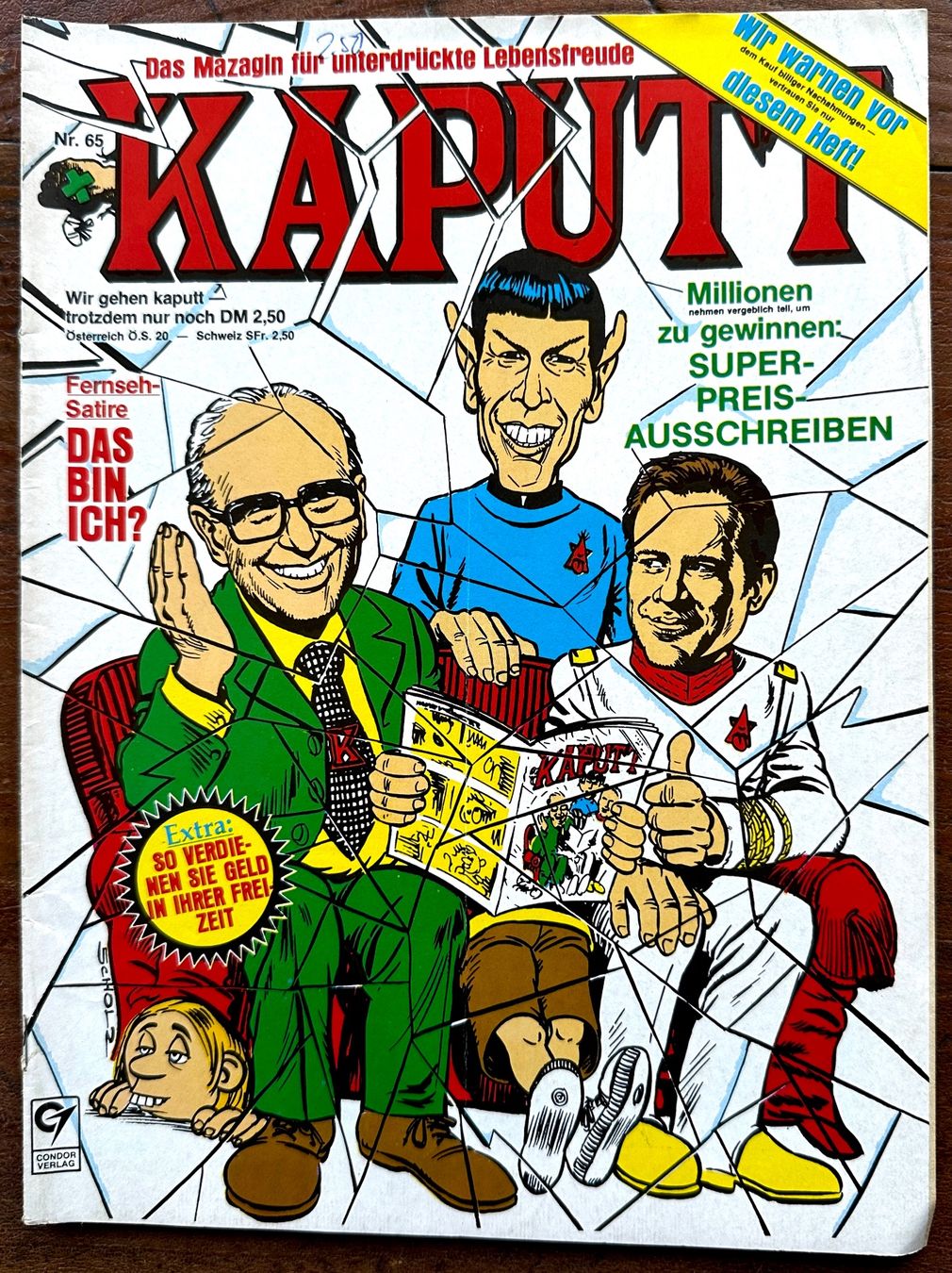 Comics: Kaputt Nr. 65, hunderte Comics eingestellt ab 1.- – Gebraucht aus Seltisberg von quadartswiss