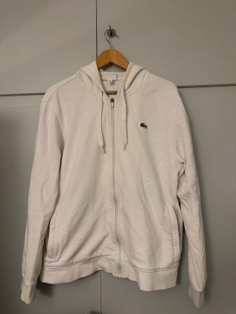 Lacoste Trainings Anzug Weiss