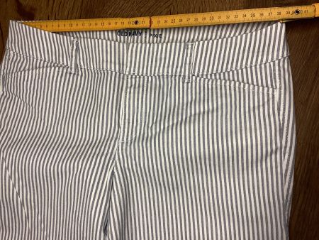*OLD NAVY* CHINO/HOSE GR.36/38 (zirka) blau/weiss gestreift