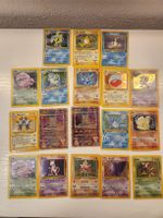 Pokemon Sammlung WotC – Turtok Holo, 2x Ancient Mew & mehr