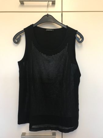 Top von Bianca schwarz mit Glitzer Unterteil Grösse 38