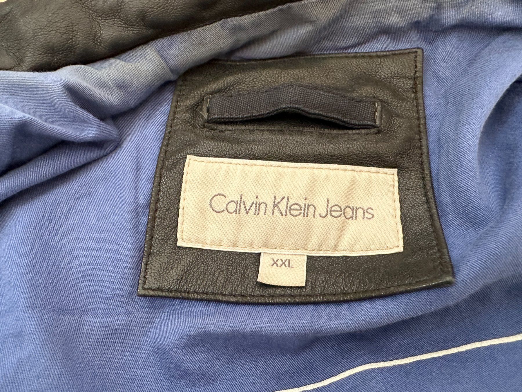 Calvin Klein Jacken: Lederjacke XXL von Calvin Klien – Defekt aus Zizers von Fripli 2