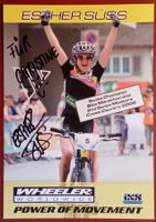 Esther Süss Autogramm signiert Foto 15x21cm Mountainbike