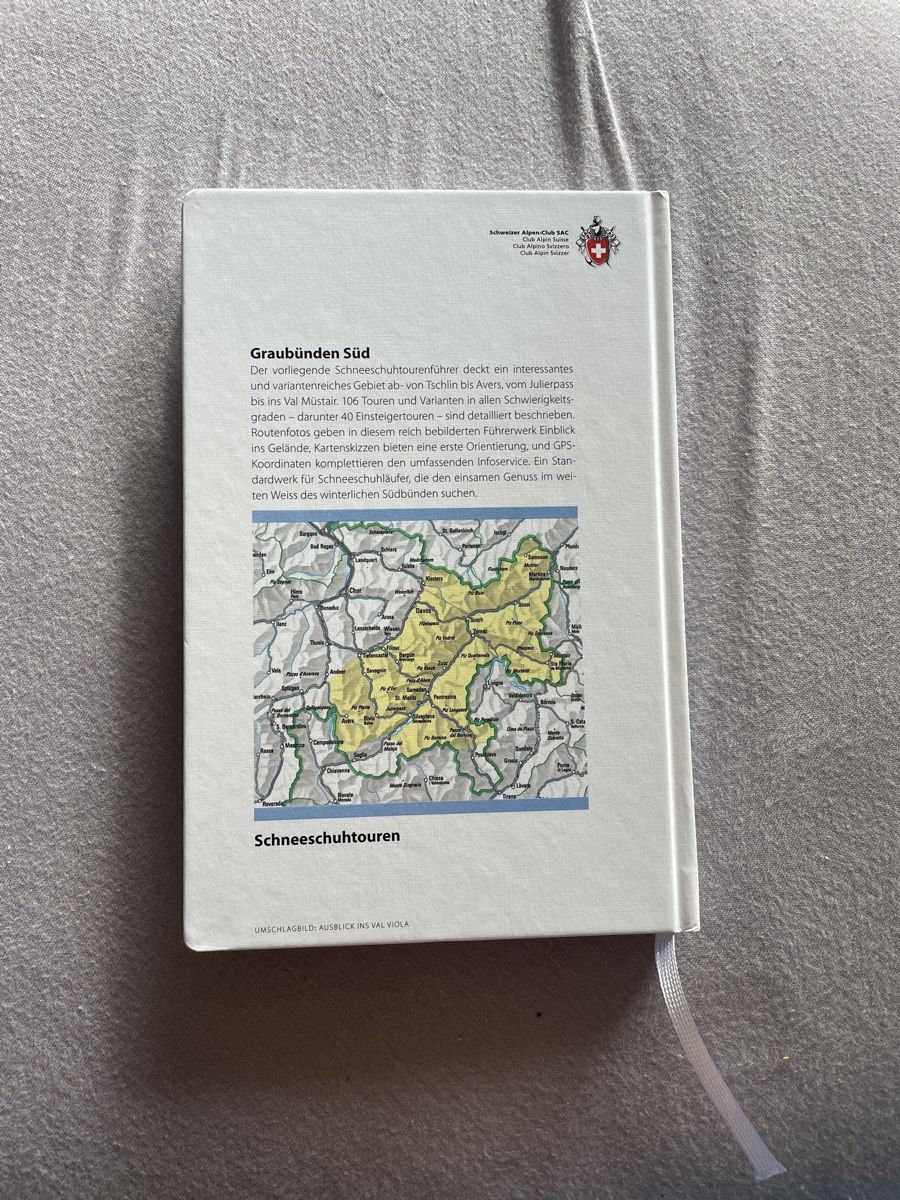 Bücher: Schneeschuhtouren - Graubünden Süd - SAC – Neu (gemäss Beschreibung) aus Poschiavo von LoreHe 1