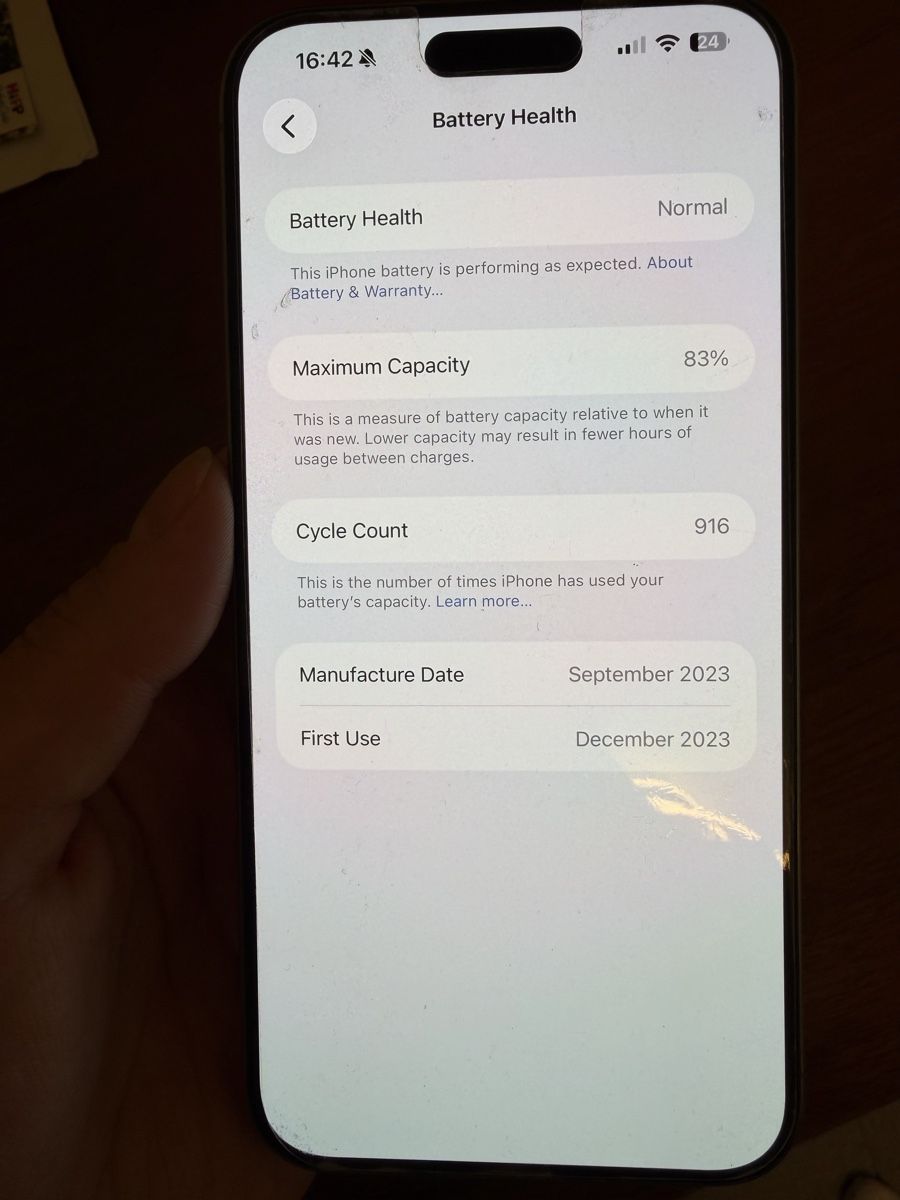Apple Handys / Smartphones: iPhone 15 pro max 512 Titanium – Gebraucht aus Grossaffoltern von sol_xc6d 1