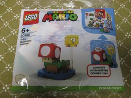 LEGO SUPER MARIO 30385 Polybag Tüte (Superpilz) Erweiterung