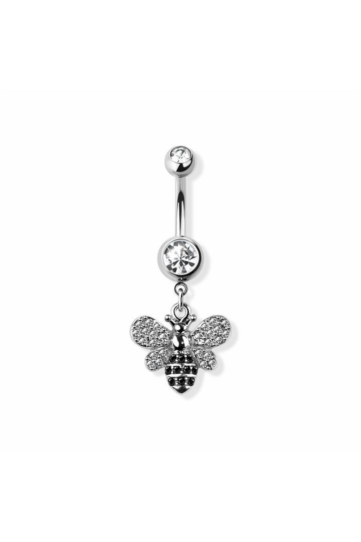 Gioielli per piercing: Bauchnabelpiercing mit Hornisse Anhänger – Nuovo e nell'imballaggio originale da Döttingen venduto da Orangeroad