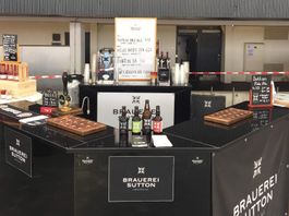 Mobile Bartheke - Folding bar - Event bar - Mit LED lights