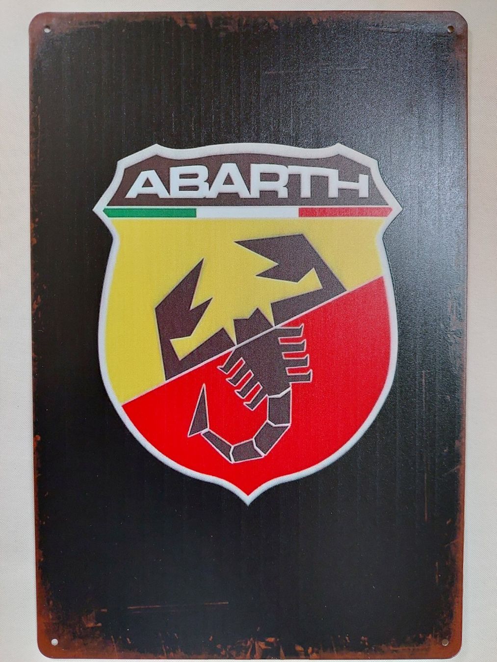 Insegne: Abarth Blechtafel / Blechschild – Nuovo (secondo la descrizione) da Zürich venduto da makimakimak