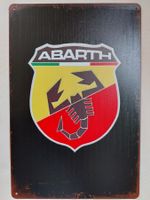 Abarth Blechtafel / Blechschild