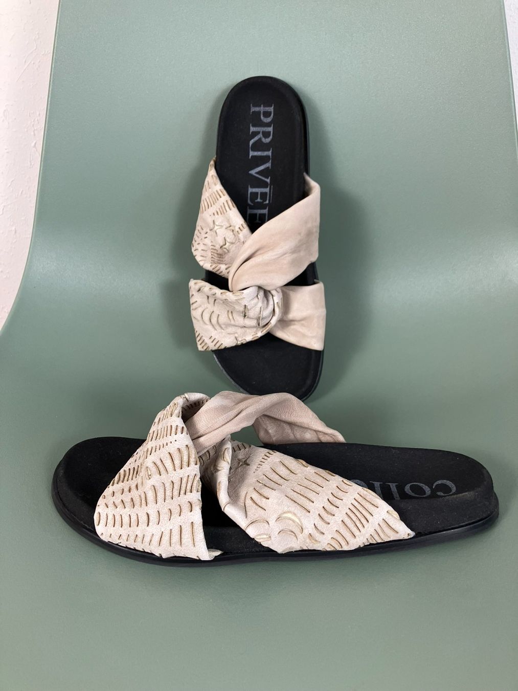 Damenschuhe: COLLECTION PRIVÉE Ledersandale Gr.39 – Gebraucht aus Laupen ZH von kar_lfz6 3