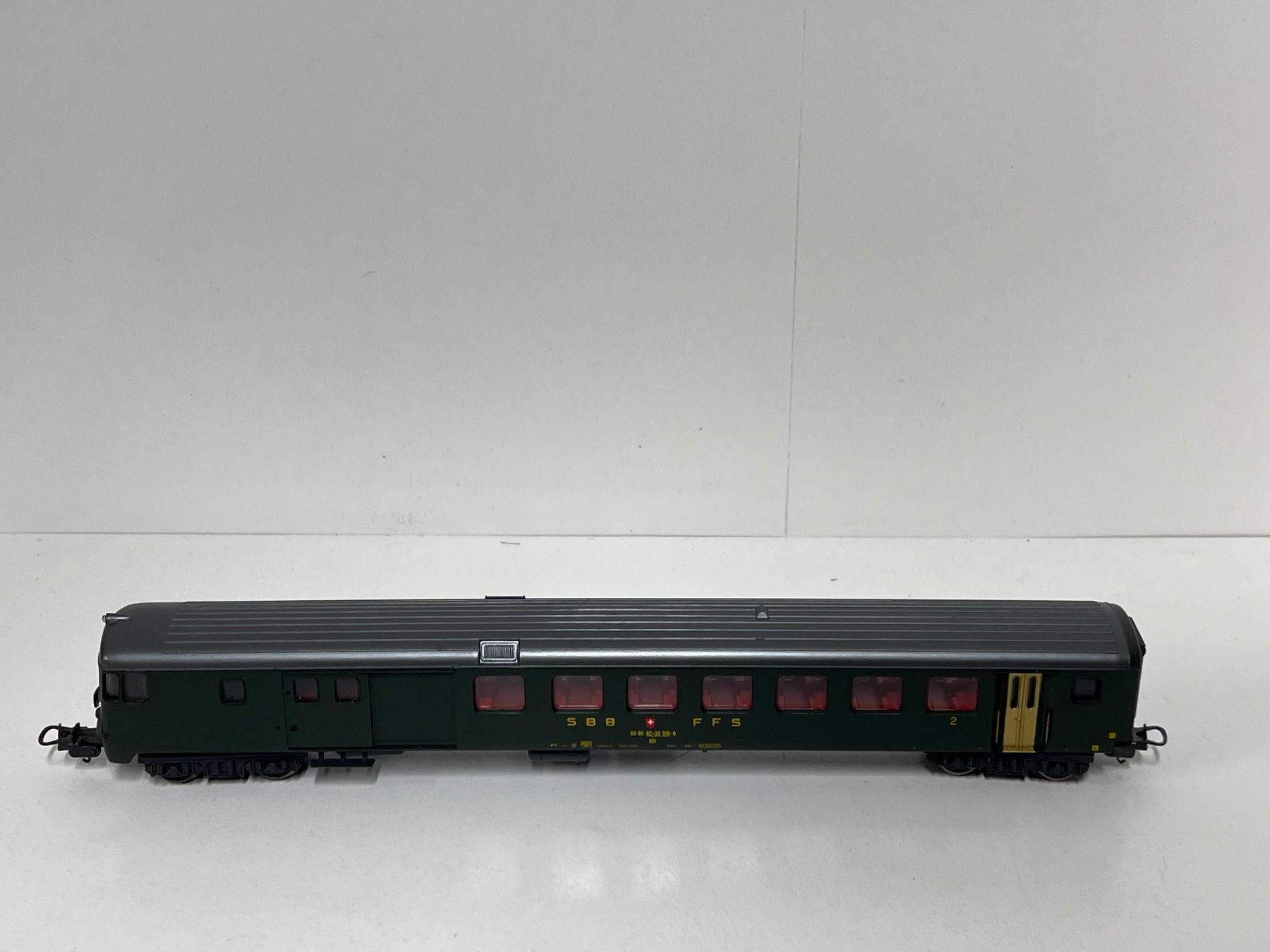 Lima Modellini di ferrovie: Lima H0 SBB Steuerwagen DC – Usato da Neuenhof venduto da ludovicco 1