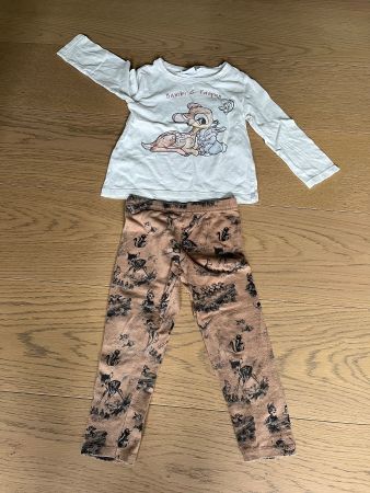 Baumwollpyjama 3-Jährige aus der Disney-Kollektion „Bambi"