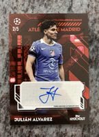 Julián Alvarez mit Autograph 2/5 Knockout Stage 